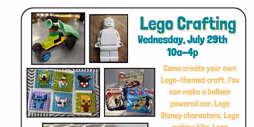 Lego Crafting at Our Creative Marketplace WAPAKONETA