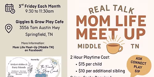 June Mom Life Meet Up - Middle TN