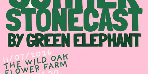Summer Stonecast at The Wild Oak Flower Farm