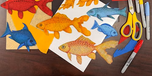 Homemade Felt and Vinyl Magnets, July 25