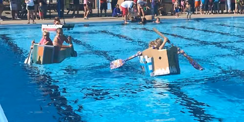 Cardboard Boat Races