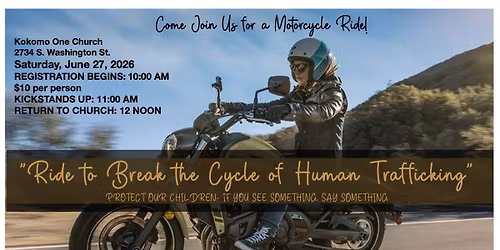 Ride to Break the Cycle of Human Trafficking
