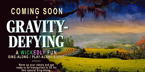 Interactive Movie Event & Sing Along | presented by Theater To Go