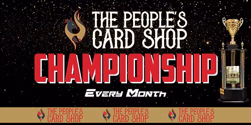 Yu-Gi-Oh! Monthly People's Championship Hosted By The People's Card Shop