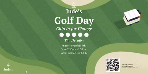 Jude's Golf Day - Chip in for Change! 