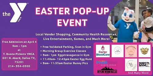 Easter Pop-Up Event at T. Boone Pickens YMCA