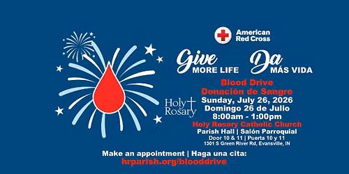 Blood Drive at Holy Rosary