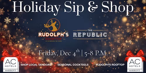 Holiday Sip & Shop!