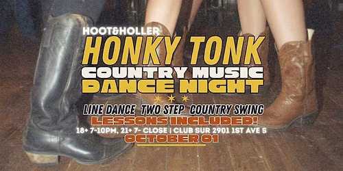 Hoot&Holler: HONKY TONK THURSDAY!