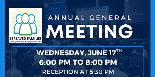 Bereaved Families of Nova Scotia AGM 2026