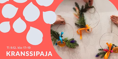 Jouluinen kranssipaja