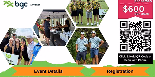 3rd Annual Capital Charms and Williams Charity Scramble (Golf Tournament)
