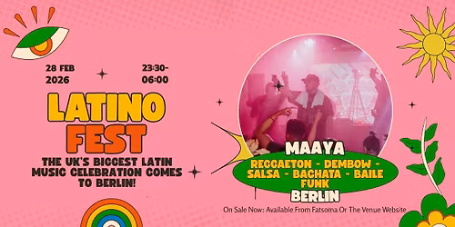 Latino Fest (Berlin) Launch Party!