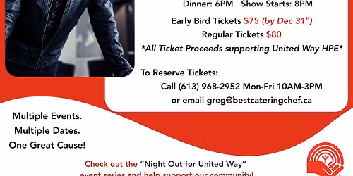 Night out for United Way- Jaymes White