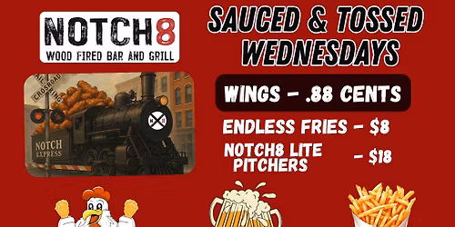 Sauced & Tossed Wednesdays