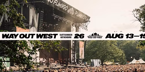 Way Out West 2026