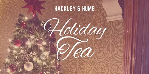 Holiday Tea Event  