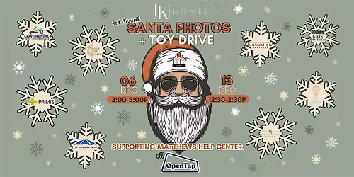 Santa Photos + Toy Drive