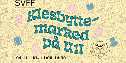 Klesbyttemarked p\u00e5 U1!