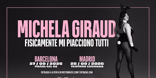 Michela Giraud en Barcelona
