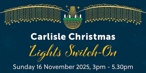 Carlisle Christmas Lights Switch-On