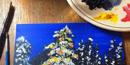 Chat and Paint: Christmas Scene