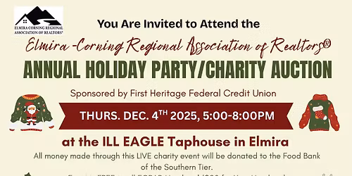 Annual Holiday Party\/Charity Auction