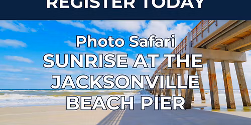Photo Safari Sunrise at Jacksonville Beach Pier