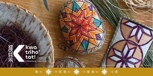Art et artisanat | Kwatriho'tat \u2013 \u00ab \u00c9coutons, nous tous! \u00bb
