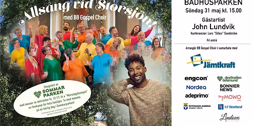 Alls\u00e5ng vid Storsj\u00f6n med BB Gospel Choir och John Lundvik