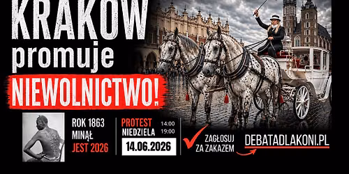 5h Protest Dla Koni Przymocowanych do Doro\u017cek