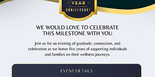 Nave Wellness Center\u2019s 5th Anniversary Business After Hours