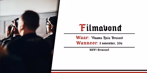 Filmavond | NSV! Brussel