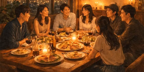 \ud83c\udf3f Tokyo Expat Dinner \u2014 A Relaxed Evening at Mamma\u2019s Luisa Table