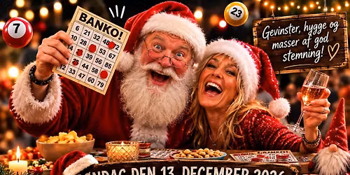 JULEBANKO MAX 50 PERSONER - NY LOKATION