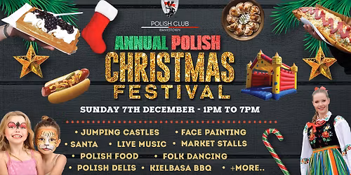 Polish Christmas Festival @ The Polish Club Bankstown
