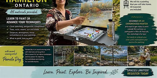 Learn to how to Paint en Plein Air Painting