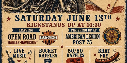2nd Annual "We Got Your Six" Poker Run 