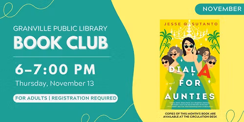 Granville Public Library Book Club