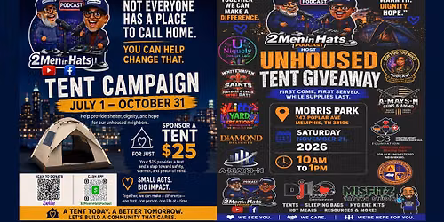 Unhoused Tent Giveaway