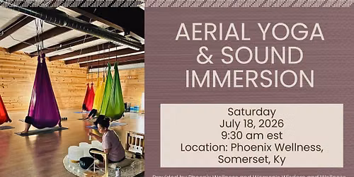 Aerial Yoga & Sound Immersion
