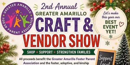 2nd Annual GAFPA Craft & Vendor Show