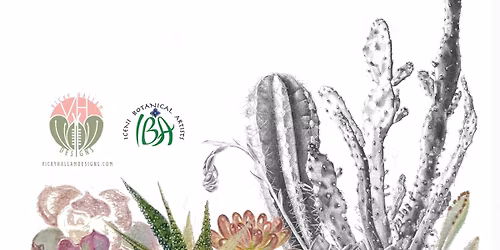 Botanical Illustration Workshop - Drawing in colour pencil & graphite