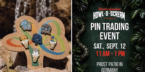 Howl-O-Scream Pin Trading Event