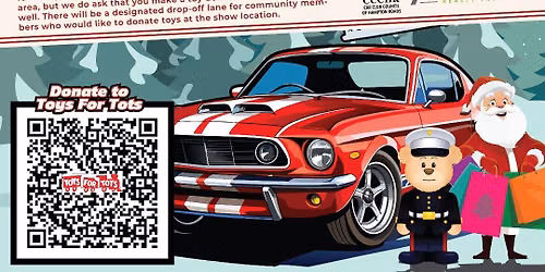 Hampton Roads Toys for Tots Toy Collection Day & Mustang Club of Tidewater Car Show