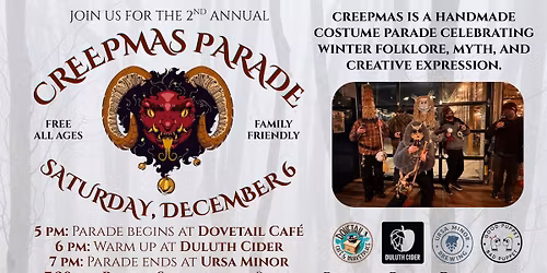 2025 Duluth Creepmas Parade 