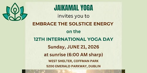 12th International Yoga Day