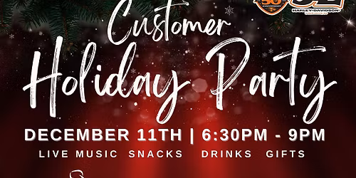 J&L Harley-Davidson Customer Holiday Party