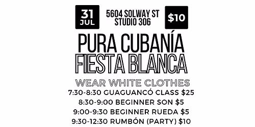 Pura Cuban\u00eda - Fiesta Blanca