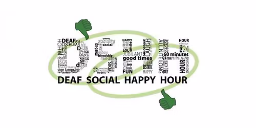 2025 November 22  Deaf Social Happy Hour: NH at The Farm in Manchester, NH